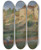 Triptych art skateboard deck of Henri Martin Binage Dans Un Jardin Labastideduvert by Henri Martin (1860-1943)