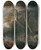 Triptych art skateboard deck of Maximilian Joseph Schinnagl Waldlandschaft Mit Gewsser Rechts by Maximilian Joseph Schinnagl (1697-1762)