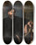 Triptych art skateboard deck of Leon Wyczkowski Portrait Of Stanisaw Witkiewicz With Wojciech Roj by Leon Wyczolkowski (1852-1936)
