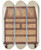 Triptych art skateboard deck of Nicholas Gorid Slanttop Desk by Nicholas Gorid (20-)