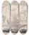 Triptych art skateboard deck of Henry Swinburne Vue De La Colline Entre Le Tonnelles Lar Prs De Spa by Henry Swinburne (1743-1803)