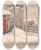 Triptych art skateboard deck of Henry Thomas Alken Hunting Discoveries Discover The Whole Face Of The Country by Henry Thomas Alken (1785-1851)