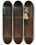 Triptych art skateboard deck of William Merritt Chase Hide And Seek by William Merritt Chase (1849-1916)