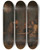 Triptych art skateboard deck of David Teniers The Younger The Gamblers by David Teniers The Younger (1610-1690)