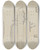 Triptych art skateboard deck of James M Lawson Attic Door Latch_2 by James M Lawson