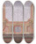 Triptych art skateboard deck of Julesedmondcharles Lachaise Design For Ceiling Of Grand Salon Htel Hope by Jules-Edmond-Charles Lachaise (1897)
