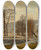 Triptych art skateboard deck of Francoislouis Franais Tude Dhiver Valle De Mnster by Francois Louis Francais (1814-1897)