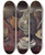 Triptych art skateboard deck of Roger De La Fresnaye Nature Morte Aux Trois Anses Still Life With Three Handles by Roger De La Fresnaye (1885-1925)