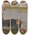 Triptych art skateboard deck of Eero Jrnefelt Boys Fishing by Eero Jarnefelt (1863-1937)
