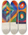 Triptych art skateboard deck of Wassily Kandinsky Color Studies With Information On Painting Technique by Wassily Kandinsky (1866-1944)