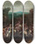 Triptych art skateboard deck of Claude Druet Departure Of The Amazons by Claude Deruet (1588-1660)