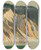 Triptych art skateboard deck of Friedrich August Matthias Gauermann A Rock Ruin Near Wildalpen by Friedrich August Matthias Gauermann (1807-1862)