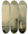 Triptych art skateboard deck of Martinus Schouman The Bombardment Of Palembang Sumatra 24 June 1821 by Martinus Schouman (1770-1848)