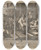 Triptych art skateboard deck of William Hogarth Plate 6 The Industrious Prentice Out Of His Time And Married To His Masters Daughter by William Hogarth (1697-1764)