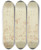 Triptych art skateboard deck of Gottlieb Welt Aufbrechende Jagdgesellschaft An Einem Gehft by Gottlieb Welte (1745-1792)