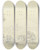 Triptych art skateboard deck of Friedrich Joseph Ehemant  View Of Heidelberg by Friedrich Joseph Ehemant
