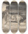 Triptych art skateboard deck of Thodore Gricault Two Draft Horses With A Sleeping Driver by Theodore Gericault (1791-1824)