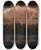 Triptych art skateboard deck of Nils Jakob Olsson Blommr Asgrdsreia Sketch by Nils Jakob Olsson Blommer (1816-1853)