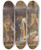 Triptych art skateboard deck of Frederic Leighton The Reconciliation Of The Montagues And The Capulets_1 by Frederic Leighton (1830-1896)