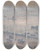 Triptych art skateboard deck of Emile Claus Morning Reflection On The Thames In London by Emile Claus (1849-1924)