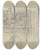 Triptych art skateboard deck of Victor Mller Stehender Weiblicher Akt Neben Einer Sphinx In Einer Landschaft Daneben Frauenkpfe by Victor Muller (1829-1871)