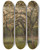Triptych art skateboard deck of Geo Poggenbeek Blossoming Tree In An Orchard by Geo Poggenbeek (1853-1903)