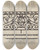 Triptych art skateboard deck of Thomas Byrne Wrought Iron Railing_1 by Thomas Byrne