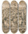 Triptych art skateboard deck of Antonio Tempesta Battle Scene by Antonio Tempesta (1555-1630)