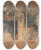 Triptych art skateboard deck of William James Mller Study Of A Rustic Interior Scene_1 by William James Muller (1812-1845)