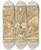 Triptych art skateboard deck of Albert Ilg Allegorien Und Embleme Vol I Pl098 by Albert Ilg (1847-1896)