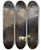 Triptych art skateboard deck of Abraham Van Calraet Hay Harvest by Abraham Van Calraet (1642-1722)
