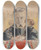 Triptych art skateboard deck of Henri De Braekeleer Emile Antoine Vauthier As Child by Henri de Braekeleer (1840-1888)