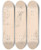Triptych art skateboard deck of Nicaise De Keyser Figures_5 by Nicaise De Keyser (1813-1887)