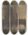 Triptych art skateboard deck of Paul Sandby Old Bridge At Shrewsbury_1 by Paul Sandby (1731-1809)