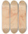 Triptych art skateboard deck of Alfred George Stevens Study Of Three Figures In Movement by Alfred George Stevens (1817-1875)