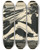 Triptych art skateboard deck of Johannes Josephus Aarts Man Tied Up In Front Of The Rising Sun by Johannes Josephus Aarts (1871-1934)