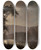 Triptych art skateboard deck of Joseph Wright Of Derby A Moonlit Landscape by Joseph Wright Of Derby (1734-1797)