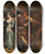 Triptych art skateboard deck of Ary Scheffer The Arrest Of Charlotte Corday by Ary Scheffer (1795-1858)