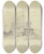 Triptych art skateboard deck of Jakob Frchtegott Dielmann Bauernhuser Auf Der Treppe Ein Kind Weiter Oben Zwei Zuber Rechts Ein Abtritt by Jakob Furchtegott Dielmann (1809-1885)