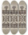 Triptych art skateboard deck of J Howard Iams Fence Panel by J Howard Iams (20-)