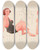 Triptych art skateboard deck of Charles Demuth Three Women On The Beachprovincetown by Charles Demuth (1883-1935)