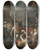 Triptych art skateboard deck of Franz Anton Maulbertsch Allegorie Auf Eine Preisverteilung An Der Wiener Akademie Unter Wenzel Anton Frst Von Kaunitzrietberg by Franz Anton Maulbertsch (1724-1796)