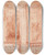 Triptych art skateboard deck of Jules Schmalzigaug Architectural Elements_1 by Jules Schmalzigaug (1882-1917)