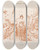 Triptych art skateboard deck of Albert Ilg Allegorien Und Embleme Vol I Pl123 by Albert Ilg (1847-1896)