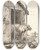 Triptych art skateboard deck of Marcus De Bye Fr P Vej Ud Af En Stald by Marcus de Bye (1638-1688)