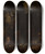 Triptych art skateboard deck of Jan Brueghel The Elder The Temptation Of St Anthony by Jan Brueghel The Elder (1568-1625)