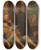 Triptych art skateboard deck of Luis Tristn The Breadegg Watch by Luis Tristan (1585-1624)