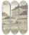 Triptych art skateboard deck of Ferdinand Boberg Tureholm by Ferdinand Boberg (1860-1946)