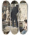 Triptych art skateboard deck of Edouard Dantan My Fathers Studio by Edouard Dantan (1848-1897)