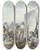 Triptych art skateboard deck of Johann Heinrich Ramberg Bnkelsnger Auf Der Piazetta In Venedig_1 by Johann Heinrich Ramberg (1763-1840)